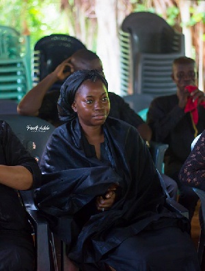 Barbara Mahama, widow of the late Major Mahama