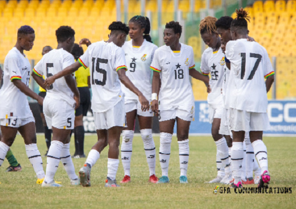 Portia Boakye scored an own goal during the clash with Namibia