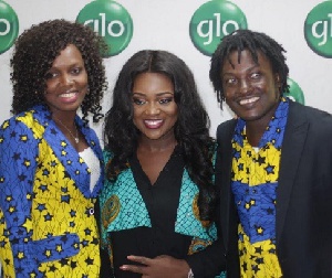 Glo Ambassador, Jackie Appiah was present to meet her fans