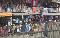 Ghanaian traders were angered about their shops being broken into by unknown Nigerian assailants