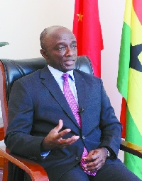 Director-General of SIGA, Ambassador Edward Boateng
