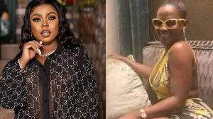 Afia Schwarzenegger (L) and Deborah Seyram Adablah (R)