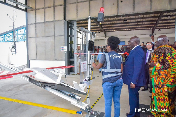 Dr Mahamudu Bawumia pioneered Ghana’s medical drone service in 2019