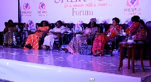 Panelist at the International Sheroes Forum in Accra