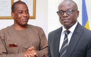 Kofi Osei-Ameyaw and Paul Ansah Asare are campaigning to win the hearts of party delegates
