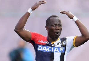 Ghana midfielder Emmanuel Agyemang Badu