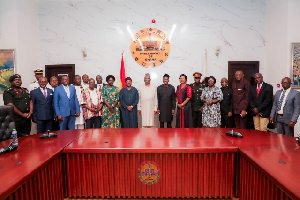 Bagbin Receives Boundary Commissions Of West Africa