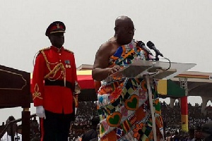 The President has received a backlash from Ghanaians for reading a plagiarized inaugural speech