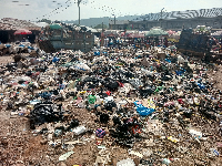 The traders raise health concerns over the perennial overflowing dump site surrounded by businesses