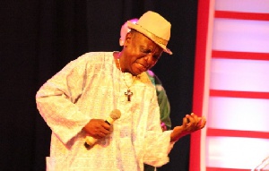 The late legendary highlife musician, Nana Ampadu