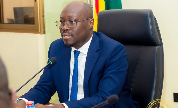 Minister of Finance Dr. Cassiel Ato Forson