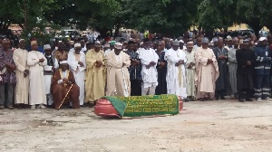 Abdul-Hanan Bashir was buried in Kumasi at the Old Tafo cemetery