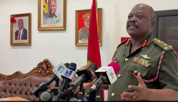 Lieutenant General William Agyapong is the Chief of Defence Staff