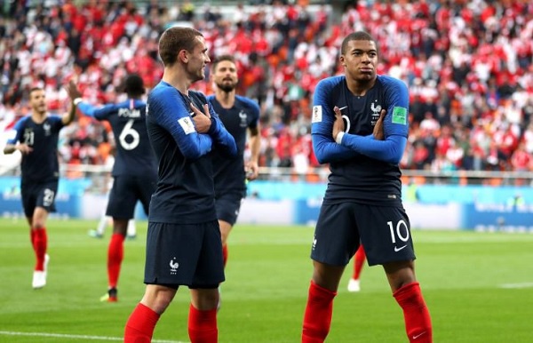 France take on Denmark this afternoon