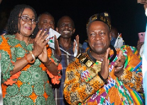 File photo: President John Mahama installed as Nkosuoo Hene