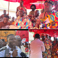 The Ashanti Regional Minister, Dr Frank Amoakohene, announced the donation