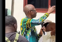 Asiedu Nketiah captured questioning the said security man