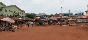 The market has seen many traders struggle as most of their yams rot due to low patronage