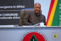 John Dramani Mahama is the President of Ghana