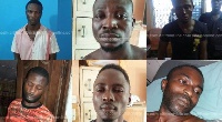 Suspects who allegedly attacked Kwabenya Police Station killing one police inspector