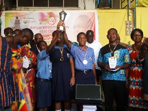 Top 10 Ellembelle BECE performers receive special prize from