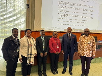 Grace Ama Issahaque, Registrar-General with other dignitaries