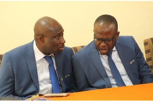 Kwesi Nyantakyi and George Afriyie