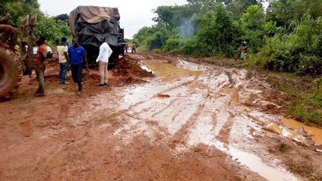 Residents have appealed to government to rehabilitate the road