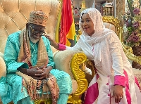 Chief Imam fo Ghana and singer, Stella Aba Seal