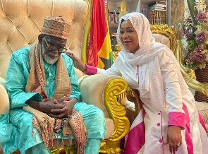 Chief Imam fo Ghana and singer, Stella Aba Seal