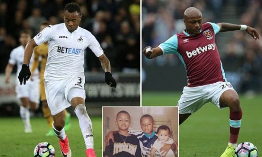 Andre Ayew wins the 'brotherly' clash