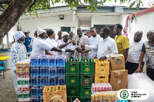 A photo from the presentation of the food items