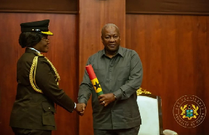 President Mahama has been commended for appointing women as heads of key security agencies