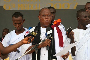 Osofo Komfo Atsu Kove, Head of Africania Mission in Ghana