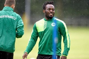 Essien was Panathinaikos' highest-paid player at the time he was signed
