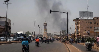 Explosions and gunfire were reported in the capital, Bamako, pictured above, last weekend
