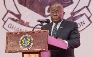 President Nana Addo Dankwa Akufo-Addo speaking in Kumasi