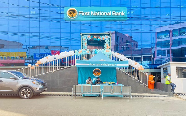 First National Bank has opened a new branch at Kejetia in Kumasi