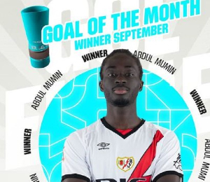 Mumin received the award on Wednesday at the club’s training grounds