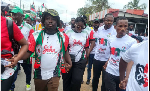 Team Jnr JM unites with Ablekuma Central constituency in successful walk