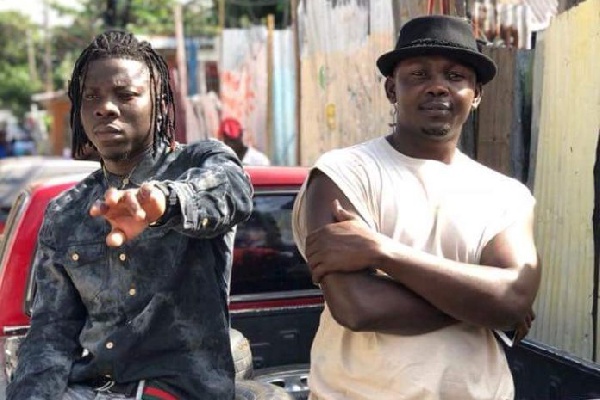 Stonebwoy and Manager Sidi