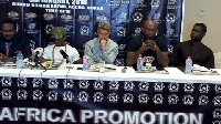 A media briefing was held in Accra to announce the date for the fight