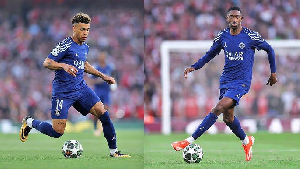 Doue (L) and Dembele (R) got injured during international duty