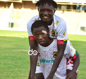 Kotokos Christopher Nettey And Teammate Moro Ibrahim Celebrate Their Qualification