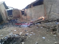 File photo: Several houses have been burnt in the violence