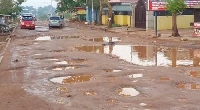 A picture of how a part of the road looks