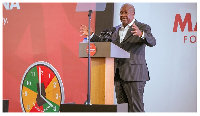 Former President and Flagbearer of the NDC, John Dramani Mahama