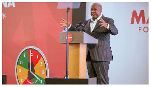 Former President and Flagbearer of the NDC, John Dramani Mahama