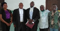 Legal team of Osarfo Anthony