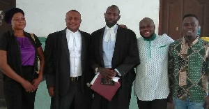 Legal team of Osarfo Anthony